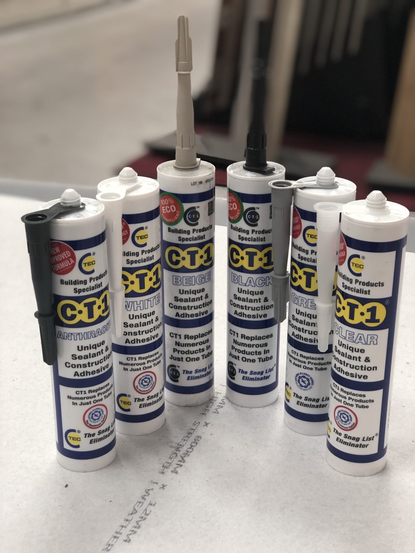 CT1 Sealant & Adhesive (Pack of 3) Bristol Tile