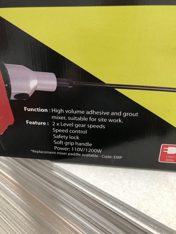 Tileasy Electric Adhesive & Grout Mixer