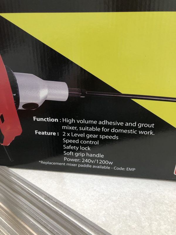 Tileasy Electric Adhesive & Grout Mixer