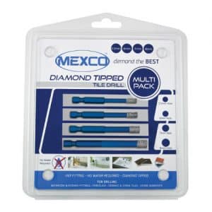 Mexco Multipack 4 Diamond Drill Bits